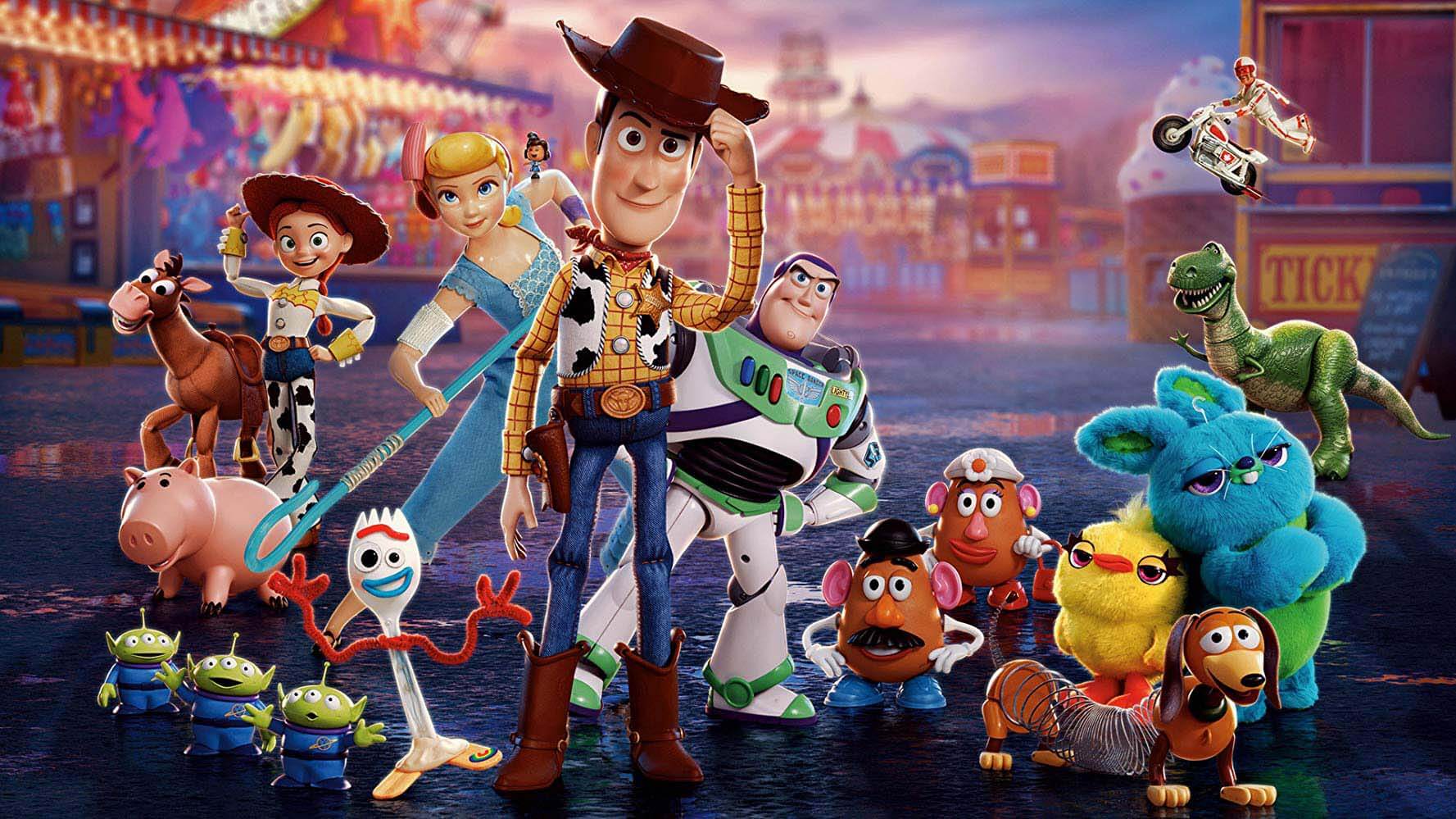 Coleção Toy Story 4- Com 5 personagens em Promoção na Americanas